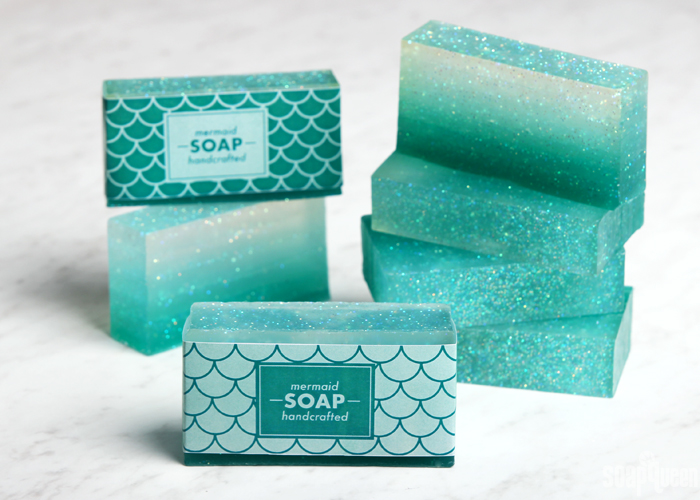 sabonete com glitter passo a passo